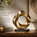 Feilexs™ Infinity Ripple Sculptural Decor